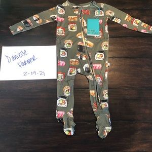 Posh Peanut Sashimi Zippered One Piece